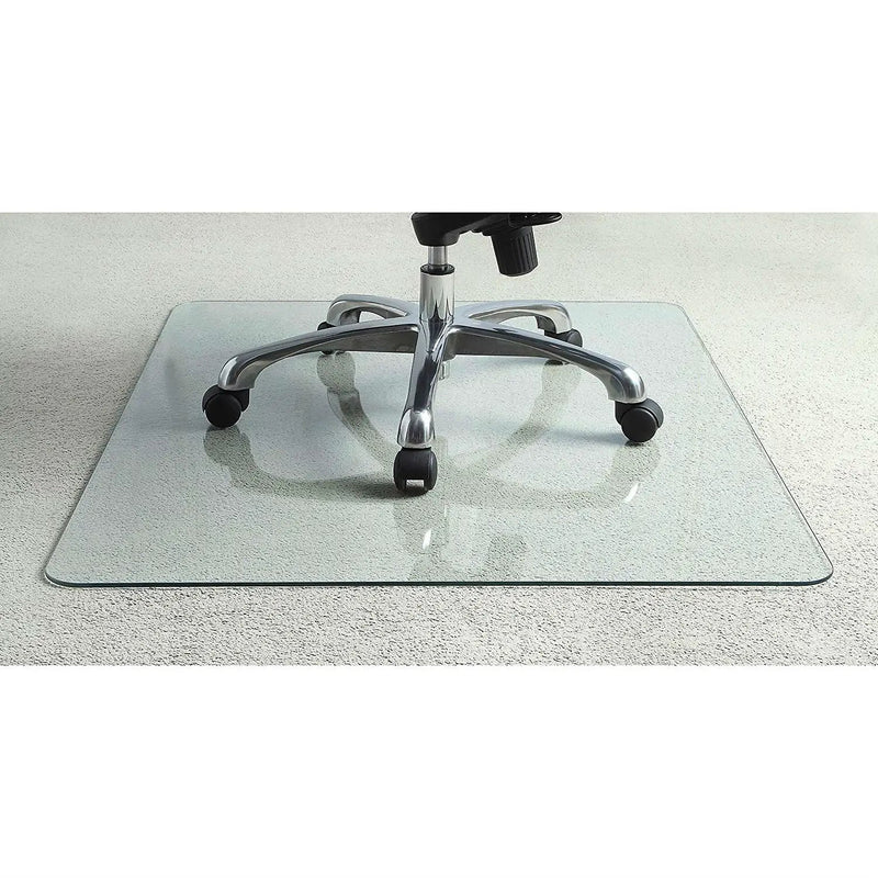 Heavy Duty 50 Inch Tempered Glass Chair Mat by HomePacific