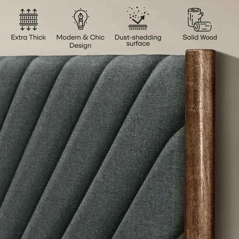 Astoria Solid Wood Bed Frame by Megsu