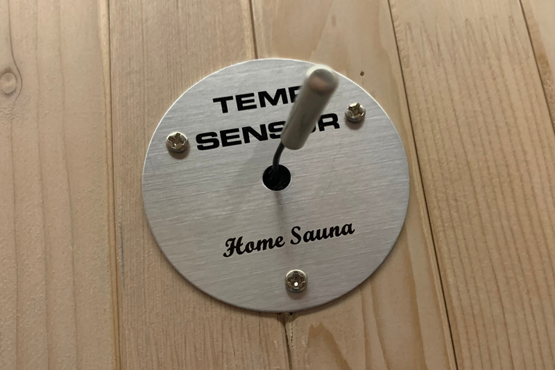 Blisspod | Helsinki | Full Spectrum Ultimate Indoor Sauna | Red Light Therapy | 2 Person, installed in a room