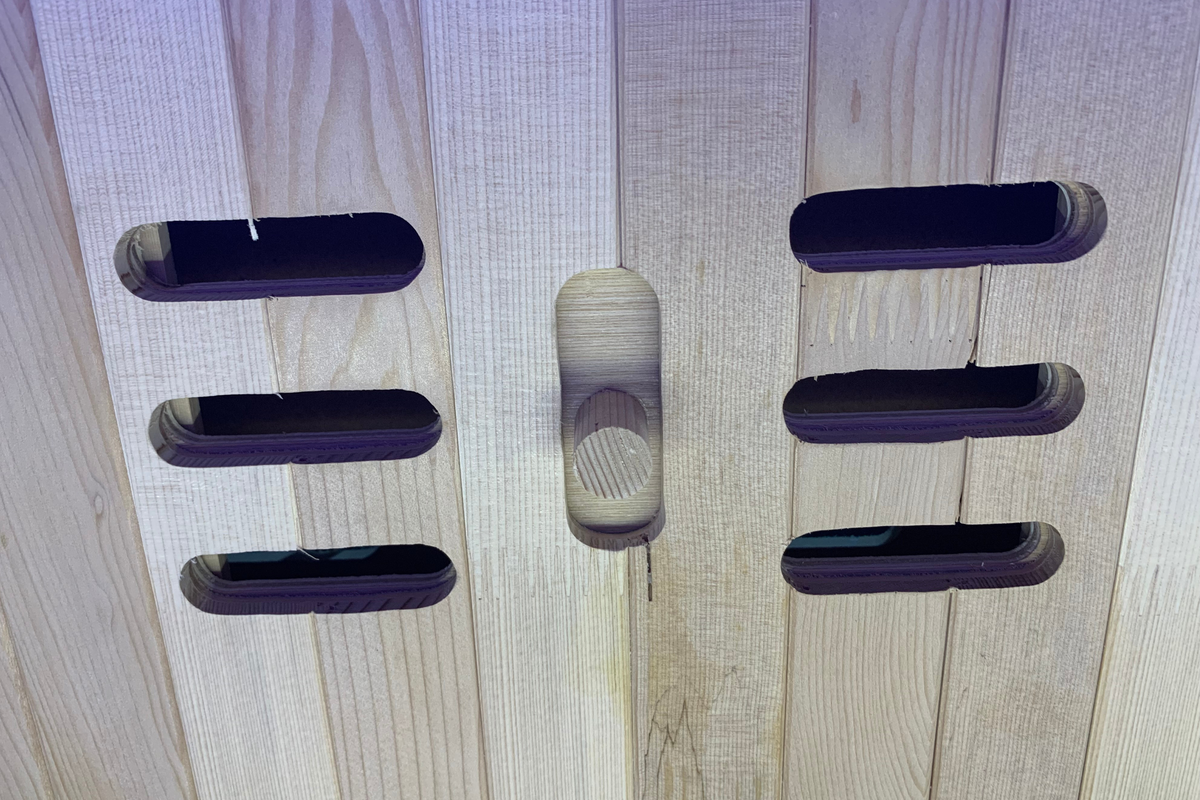 Blisspod | Helsinki | Full Spectrum Ultimate Indoor Sauna | Red Light Therapy | 2 Person, installed in a room
