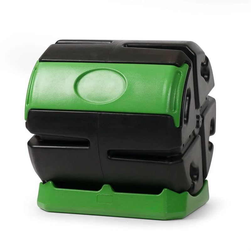 Recycled Plastic 5-Cubic Ft Compost Bin Home Garden Rolling Composter by HomePacific