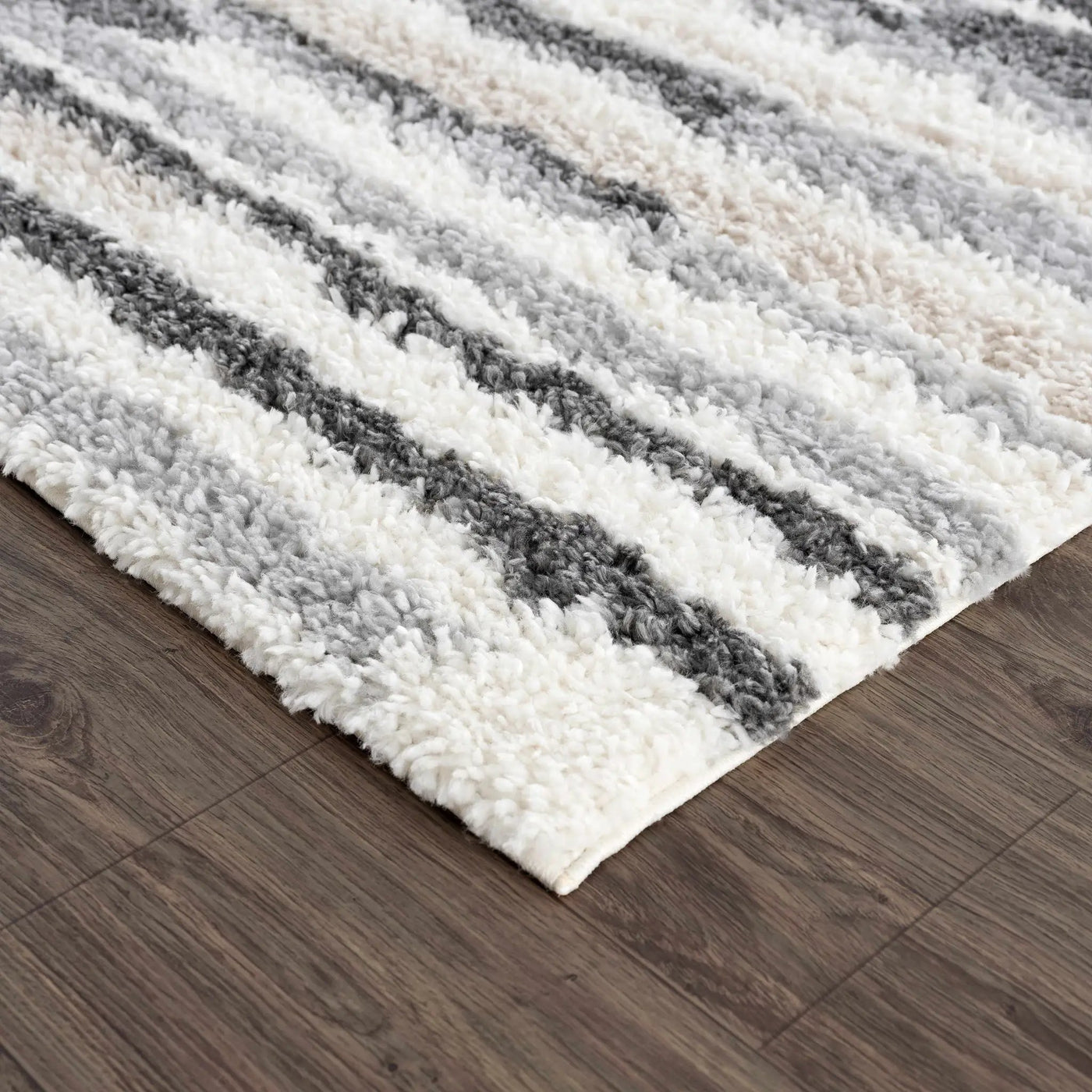 Zoya Irregular Striped Area Rug by Boutique Rugs