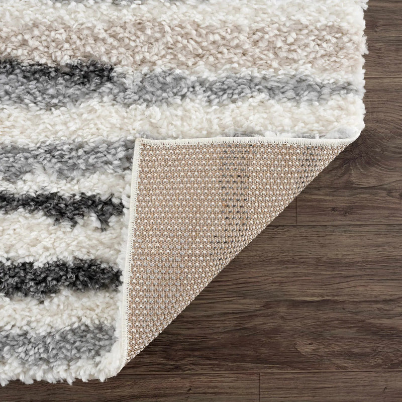 Zoya Irregular Striped Area Rug by Boutique Rugs