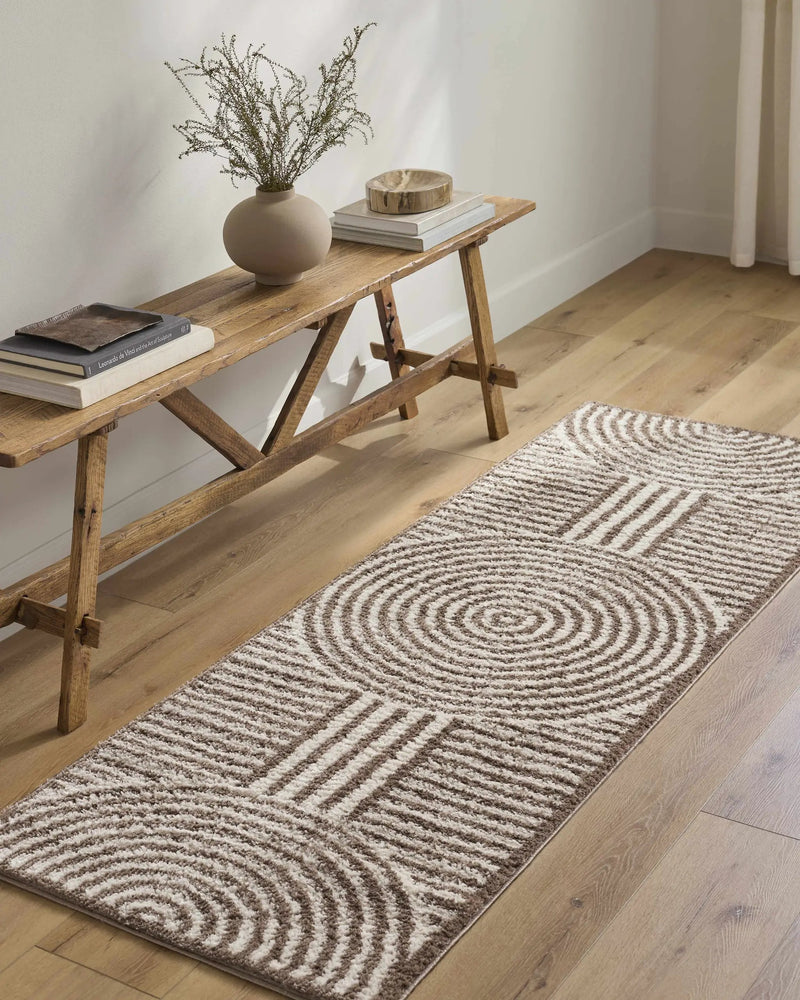 Allard Brown Washable Area Rug by Boutique Rugs
