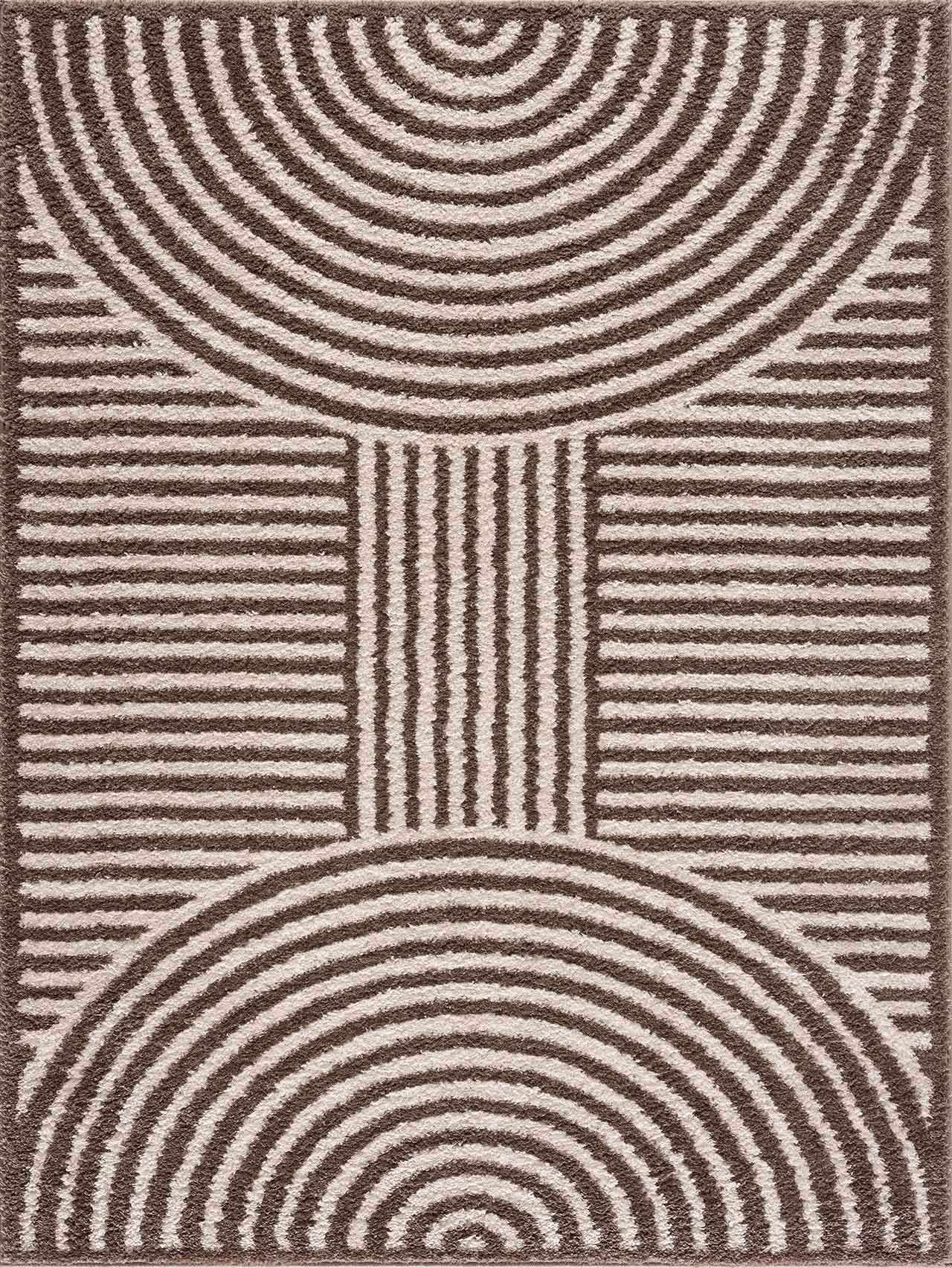 Allard Brown Washable Area Rug by Boutique Rugs