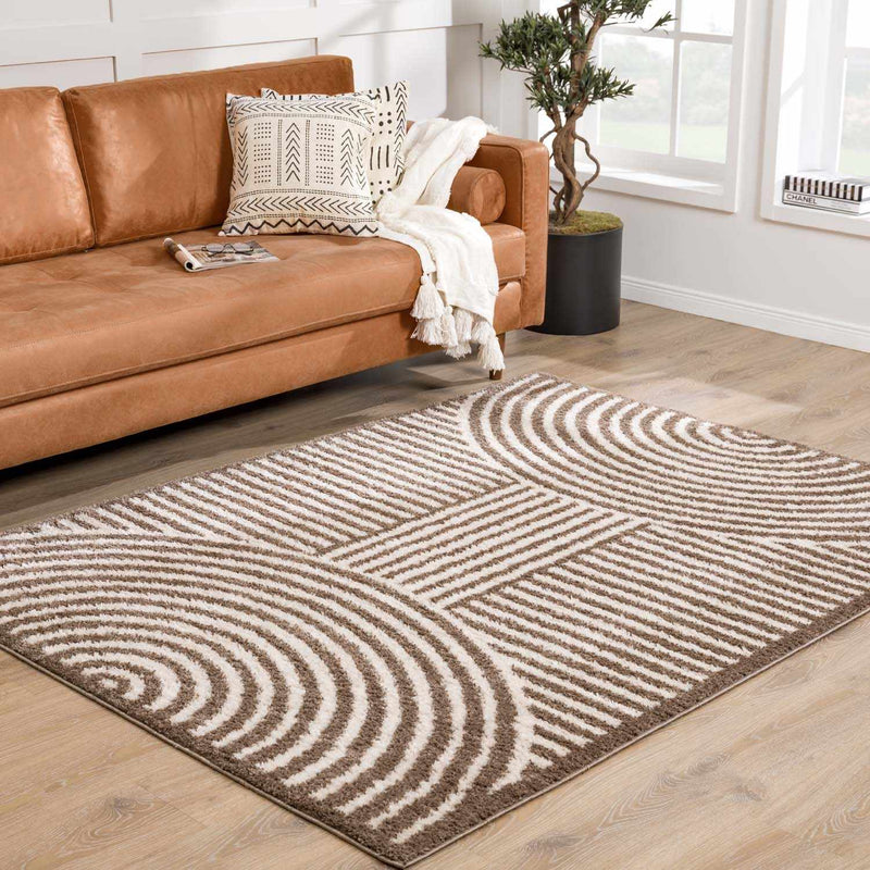 Allard Brown Washable Area Rug by Boutique Rugs