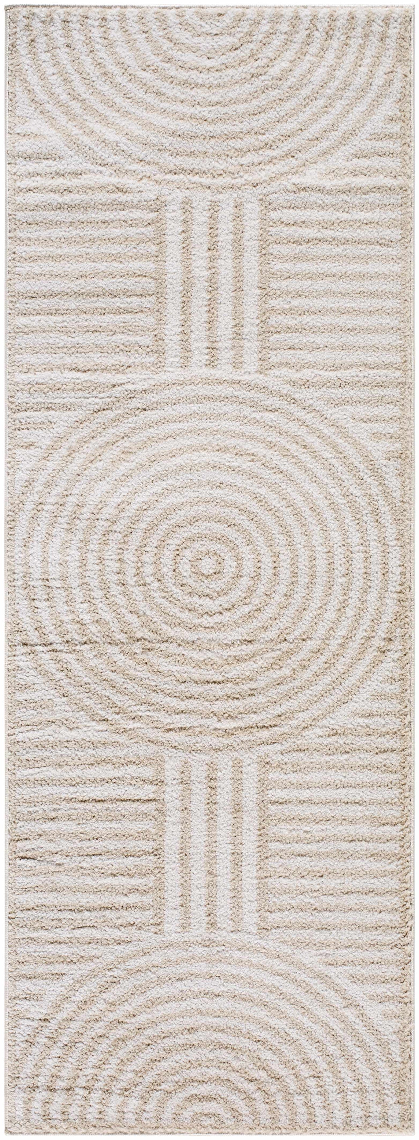 Allard Beige Washable Area Rug by Boutique Rugs
