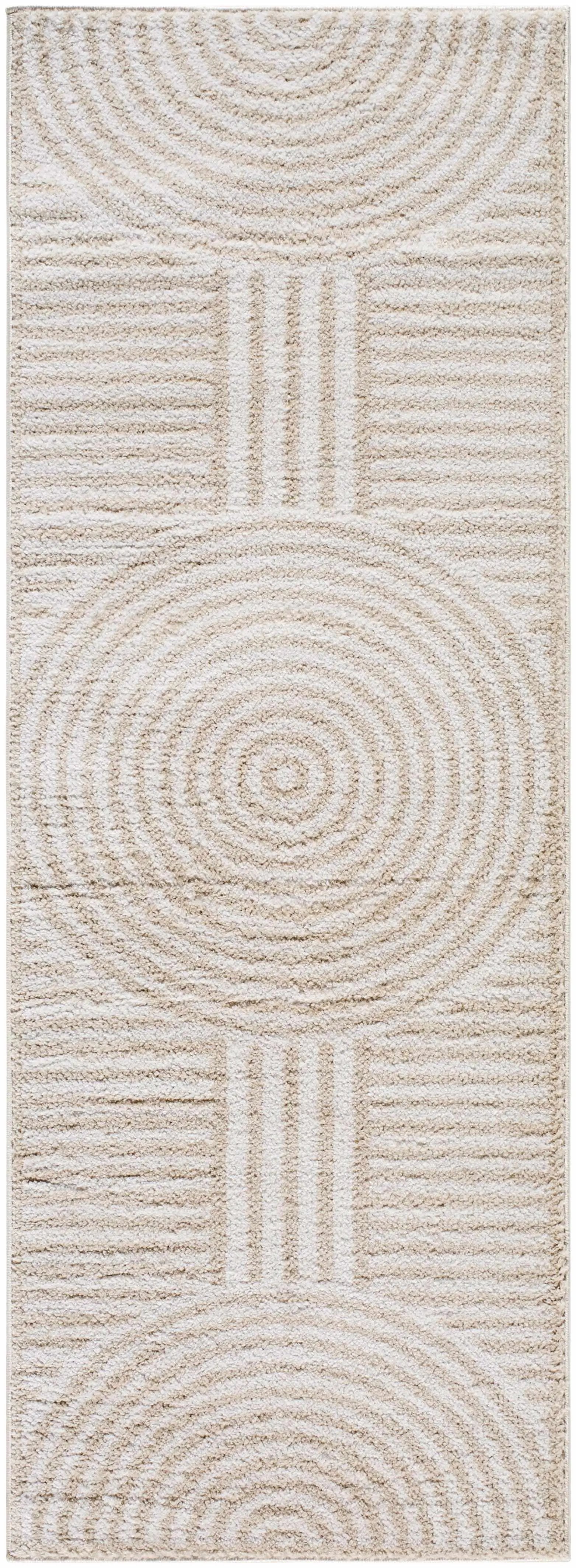Allard Beige Washable Area Rug by Boutique Rugs