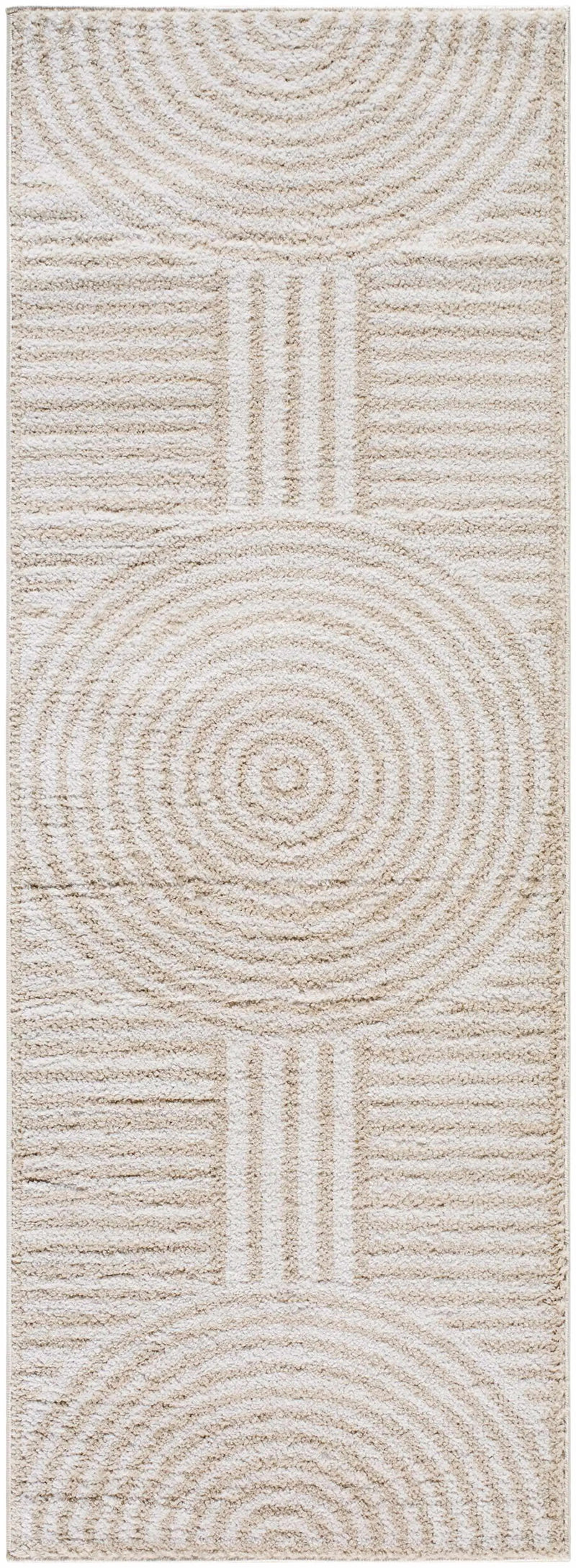 Allard Beige Washable Area Rug by Boutique Rugs