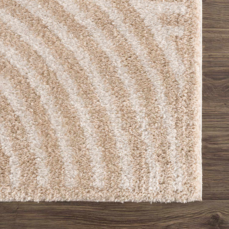 Allard Beige Washable Area Rug by Boutique Rugs