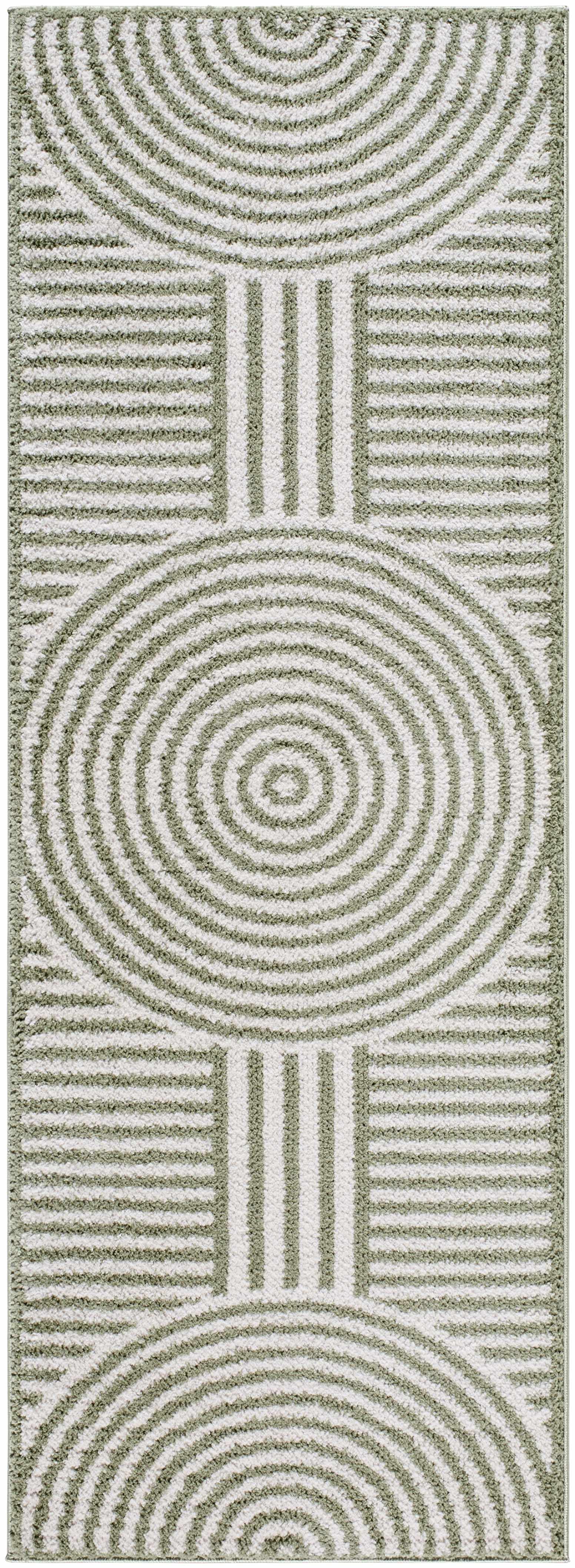Allard Green Washable Area Rug by Boutique Rugs
