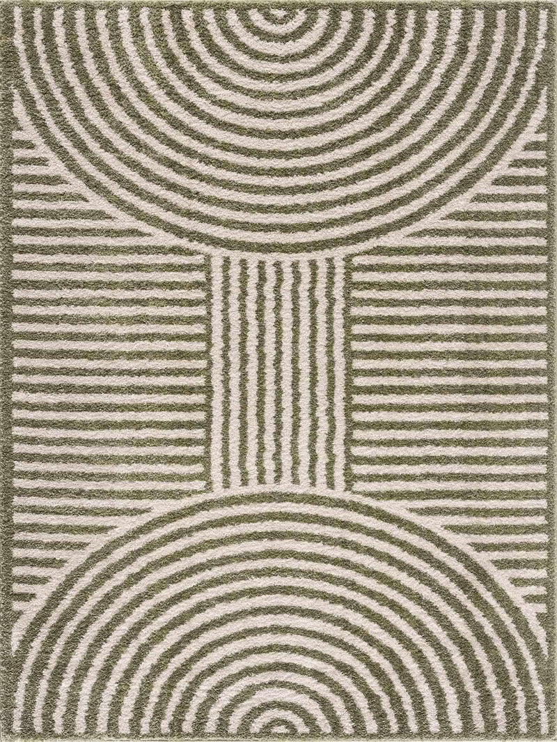 Allard Green Washable Area Rug by Boutique Rugs