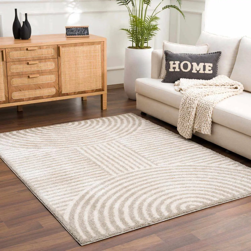 Allard Gray Washable Area Rug by Boutique Rugs
