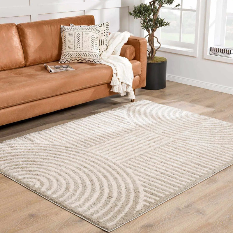 Allard Gray Washable Area Rug by Boutique Rugs