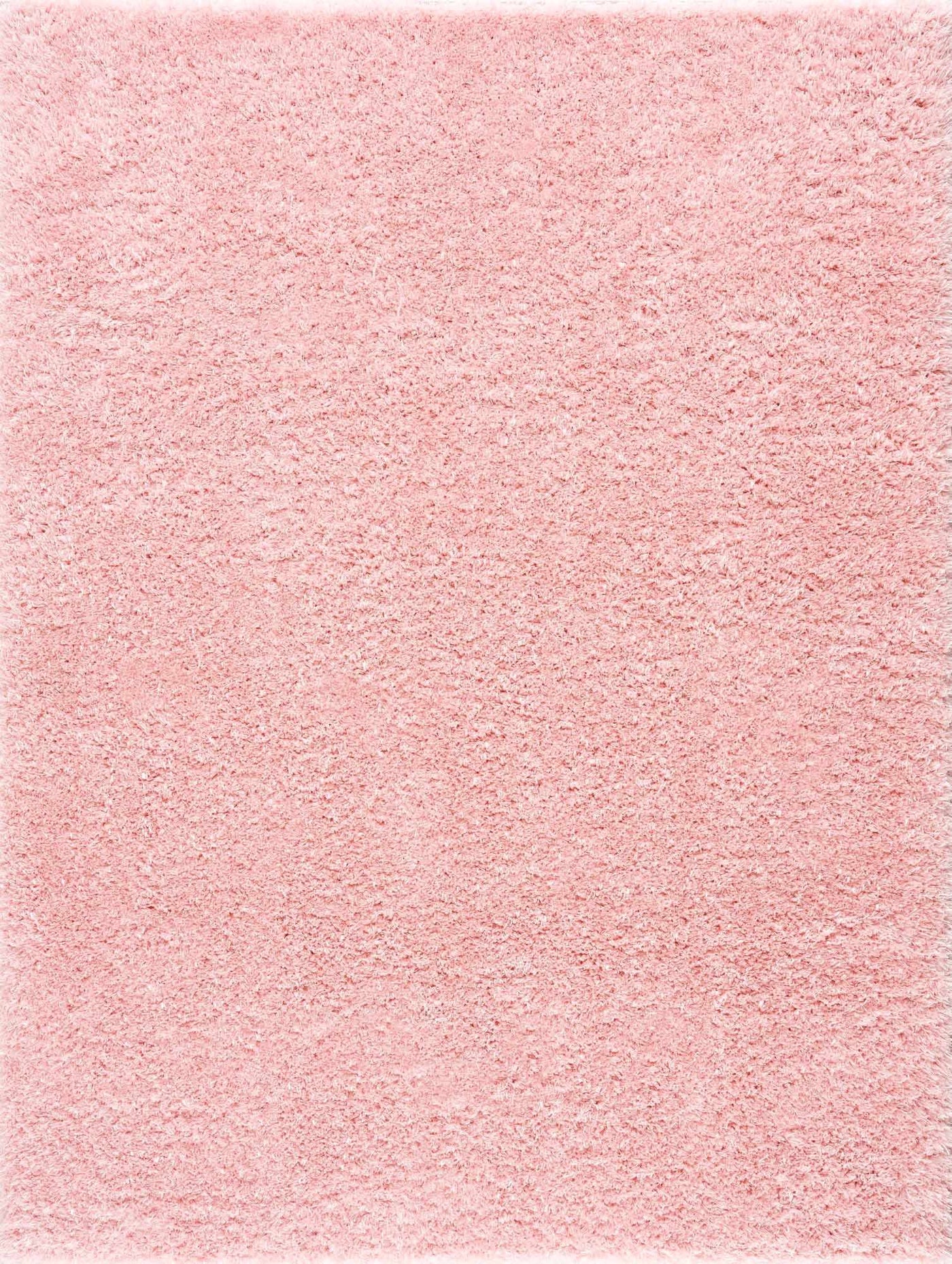 Faina Solid Pink Shag Washable Area Rug - Clearance by Boutique Rugs