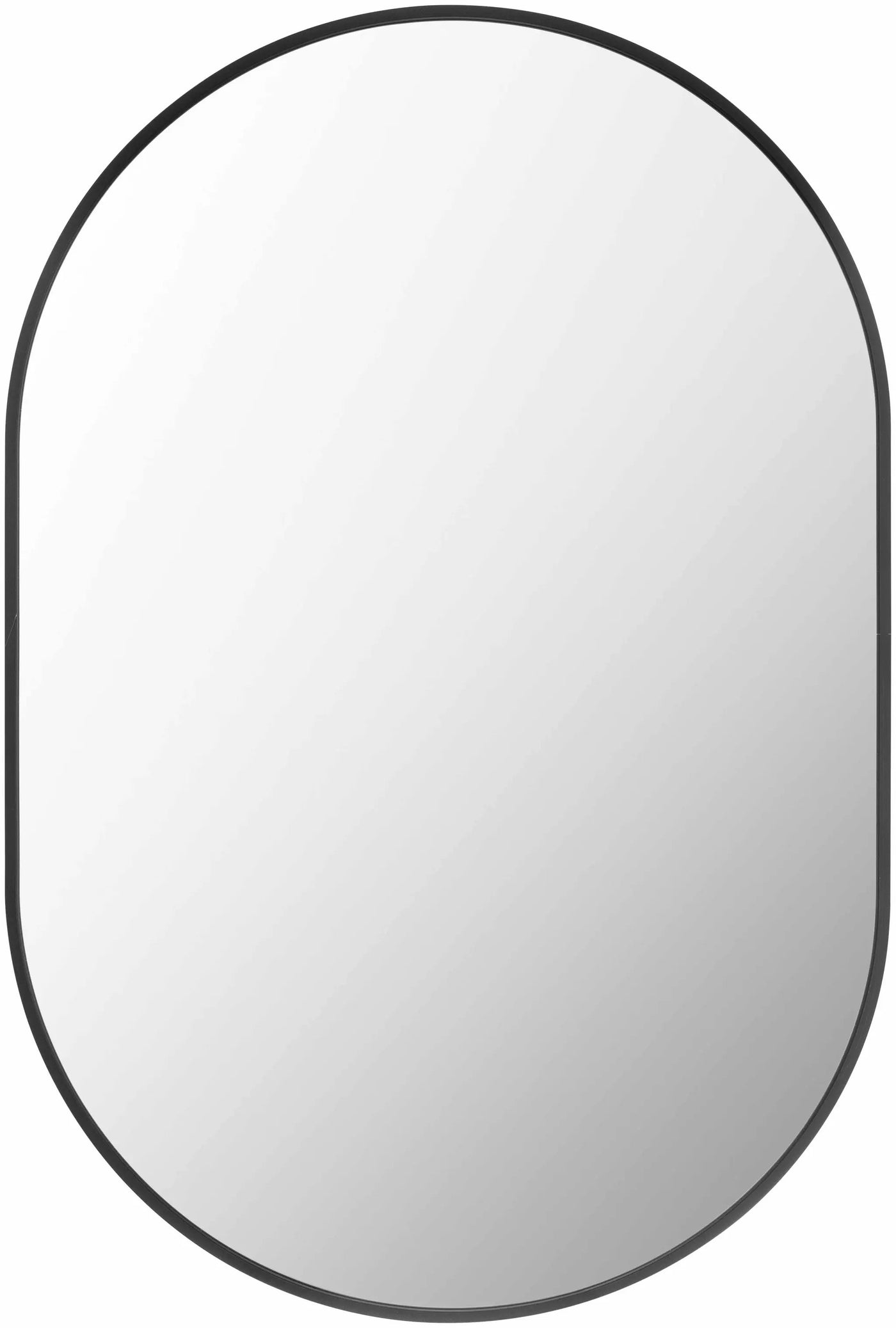 Hagenburg Black Iron Frame Mirror by Boutique Rugs