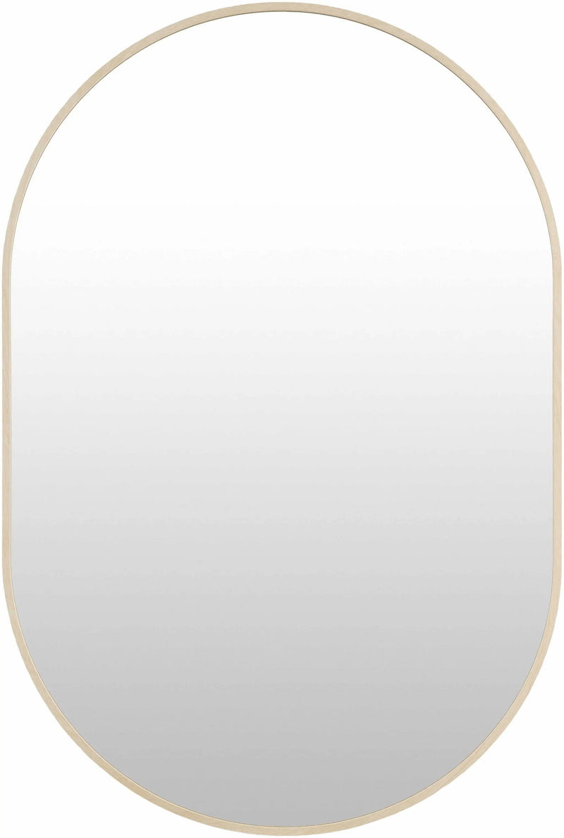 Hagenburg Dark Red Mirror by Boutique Rugs