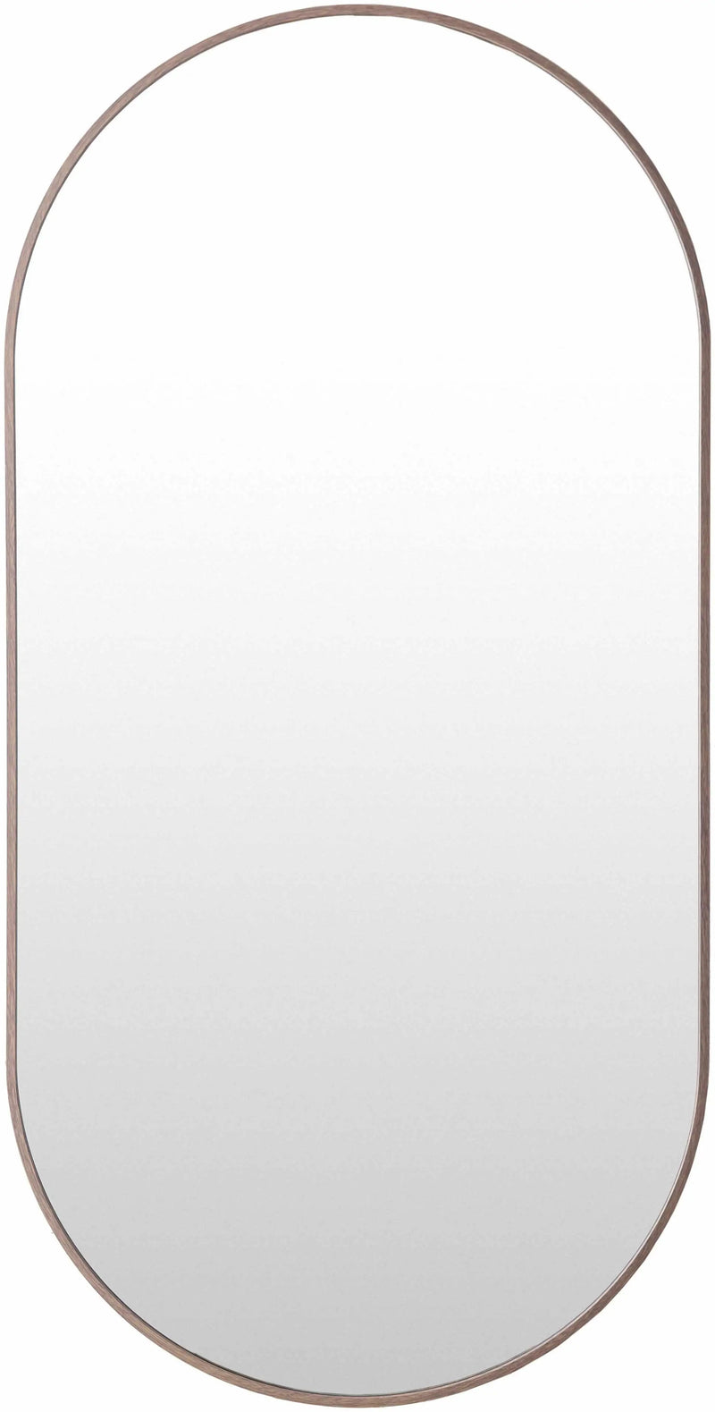 Hagenburg Dark Brown Mirror by Boutique Rugs