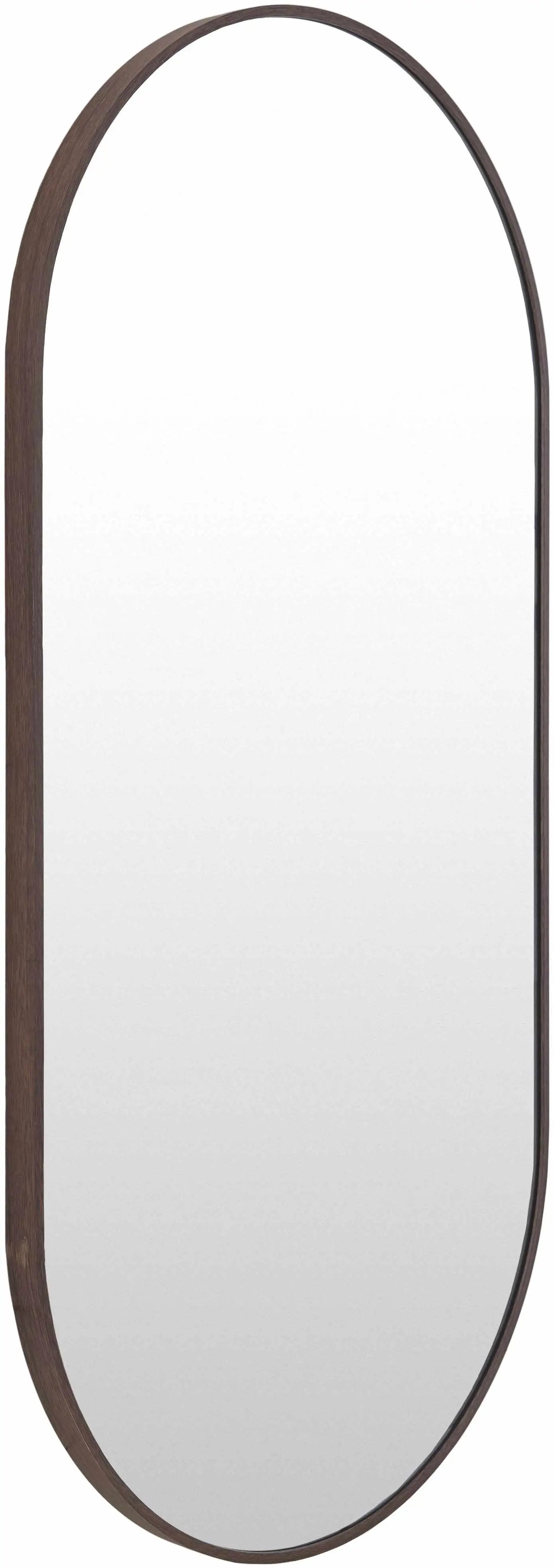 Hagenburg Dark Brown Mirror by Boutique Rugs