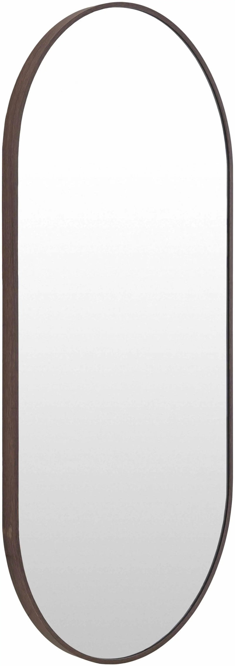 Hagenburg Dark Brown Mirror by Boutique Rugs