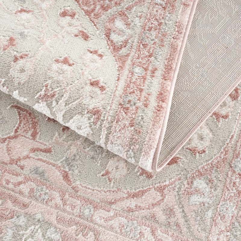 Zora Pink Area Rug by Boutique Rugs