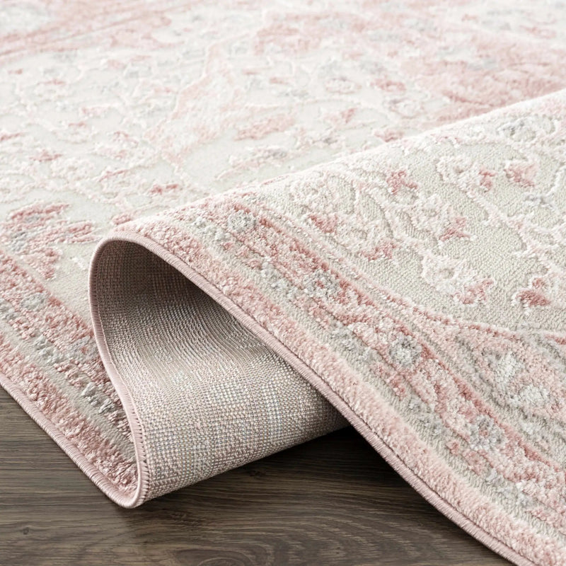 Zora Pink Area Rug by Boutique Rugs