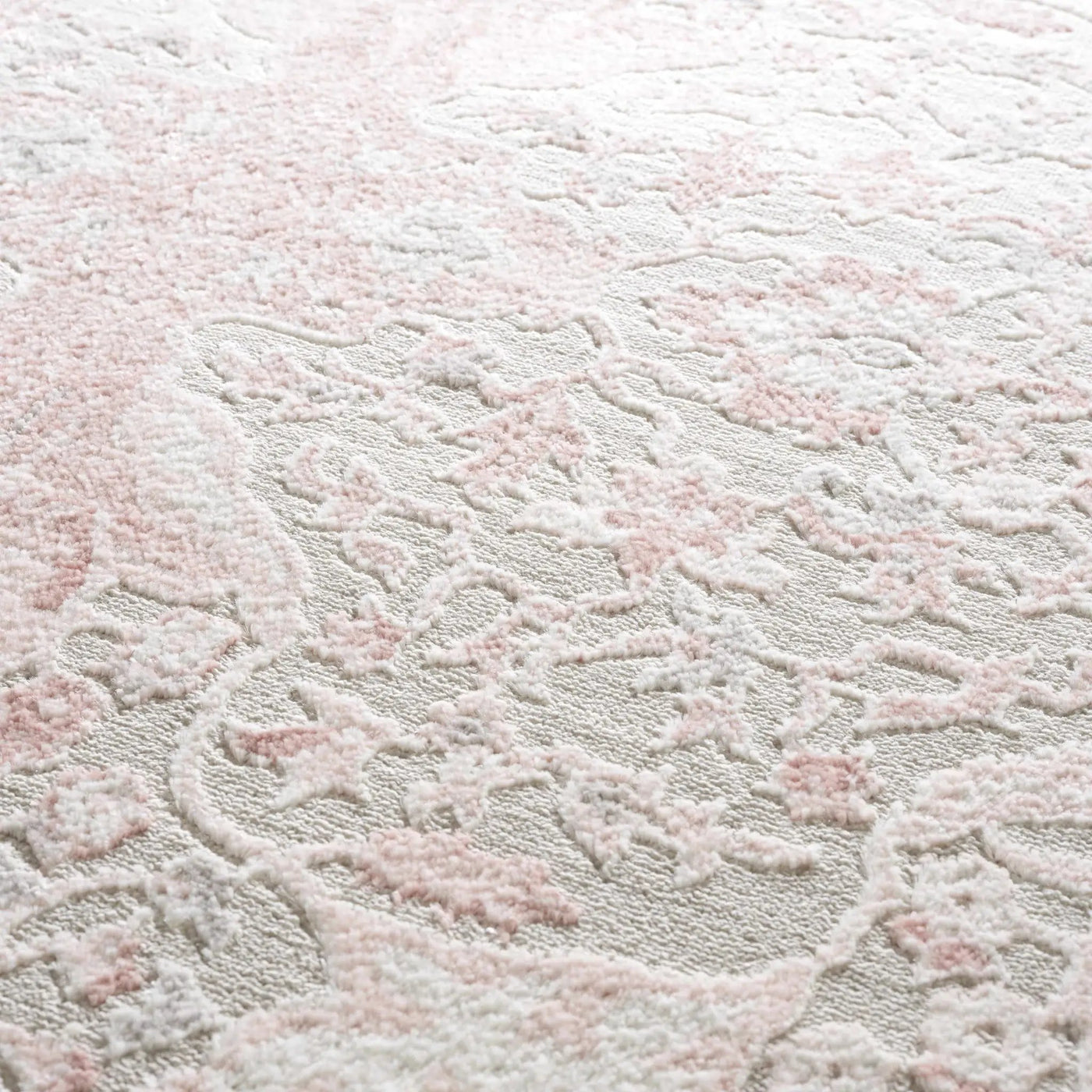 Zora Pink Area Rug by Boutique Rugs