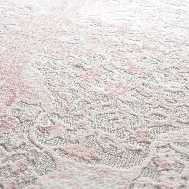 Zora Pink Area Rug by Boutique Rugs