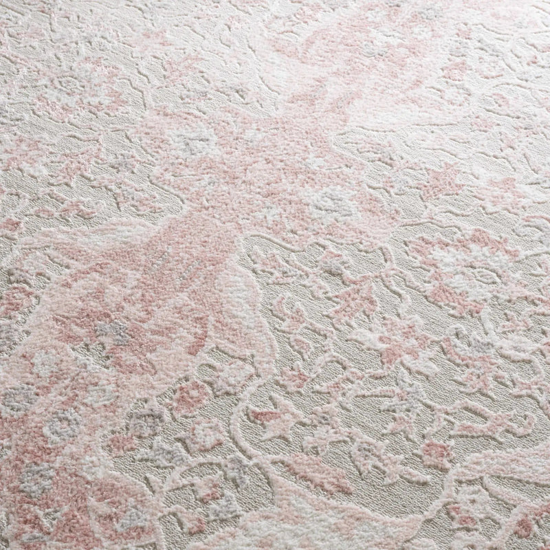 Zora Pink Area Rug by Boutique Rugs