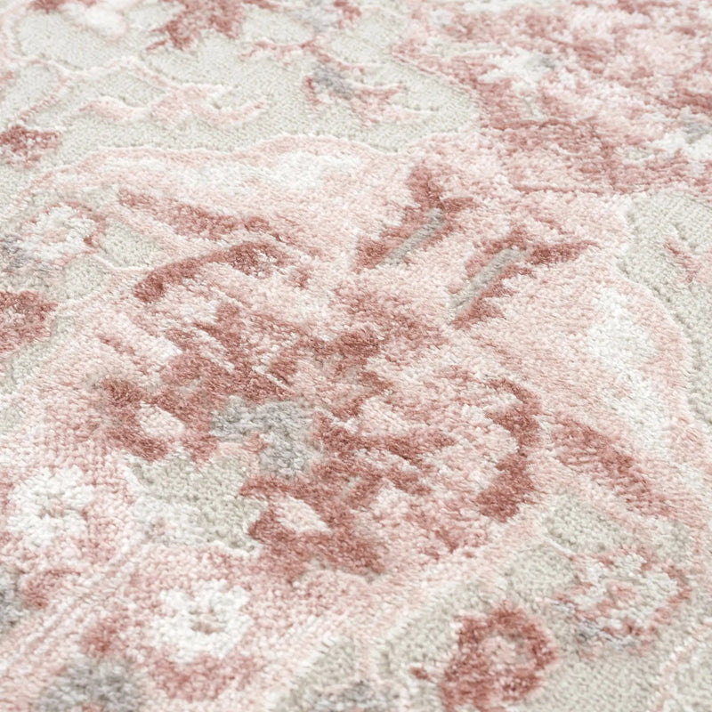 Zora Pink Area Rug by Boutique Rugs