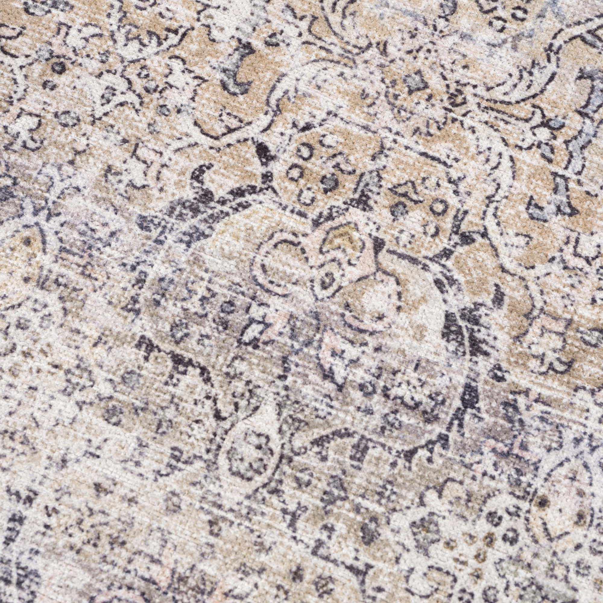 Olive Holi-2304 Washable Area Rug by Boutique Rugs