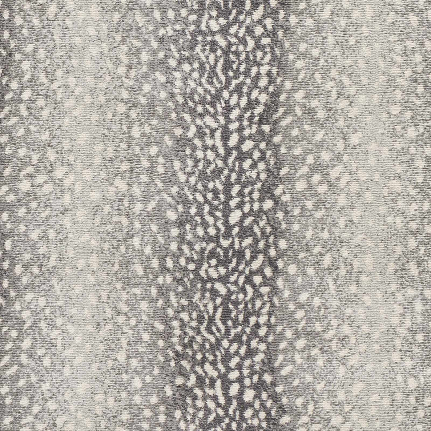 Pointblank Black&Gray Antelope Print Rug by Boutique Rugs