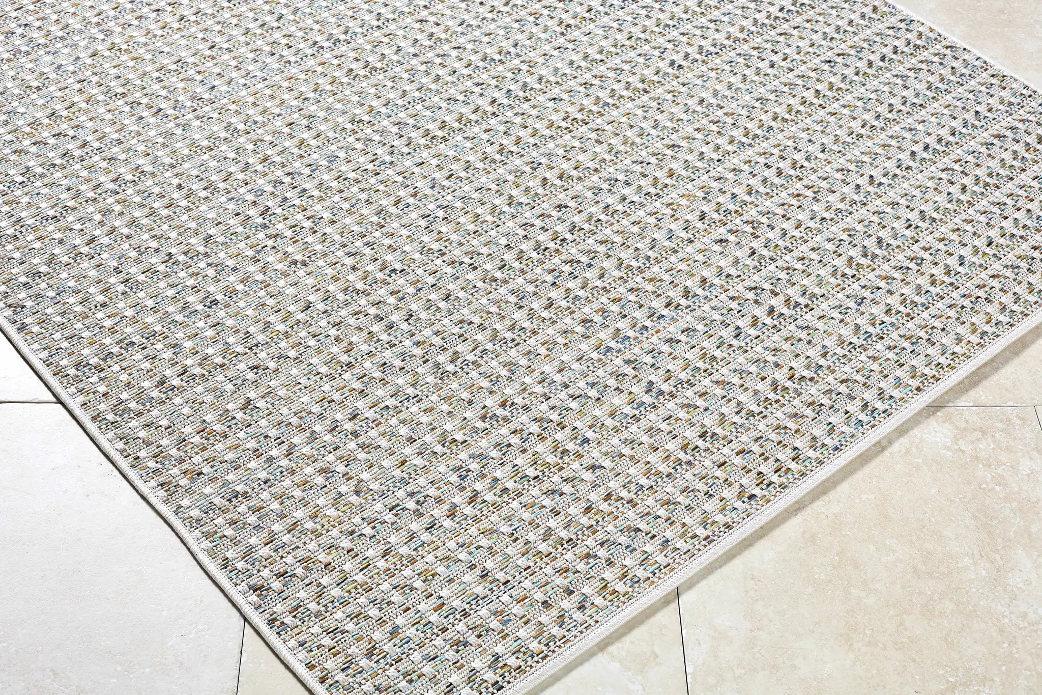 Ataret Ivory Outdoor Area Rug by Boutique Rugs
