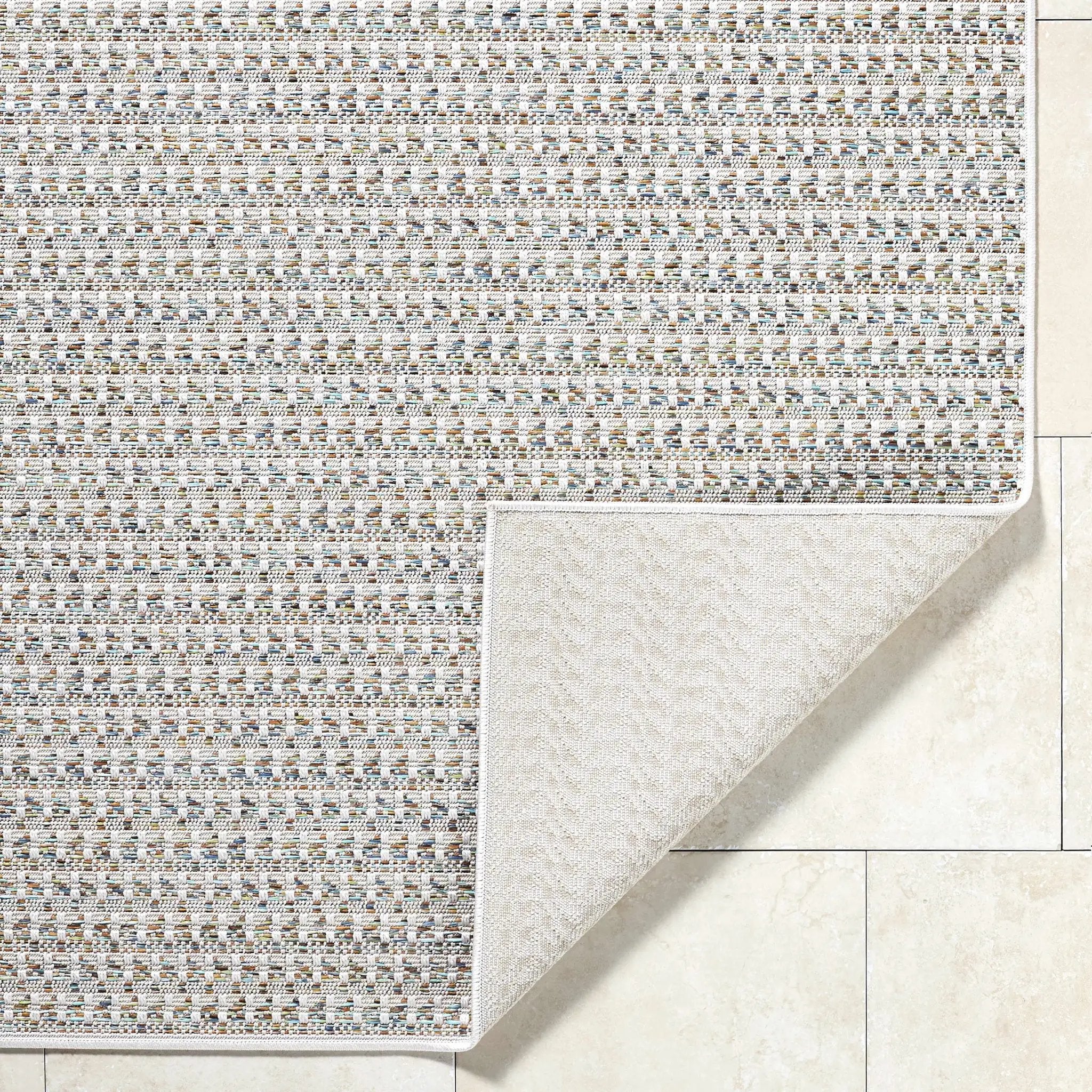 Ataret Ivory Outdoor Area Rug by Boutique Rugs