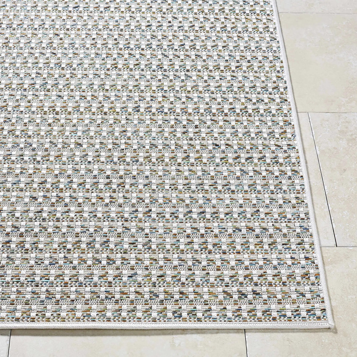 Ataret Ivory Outdoor Area Rug by Boutique Rugs
