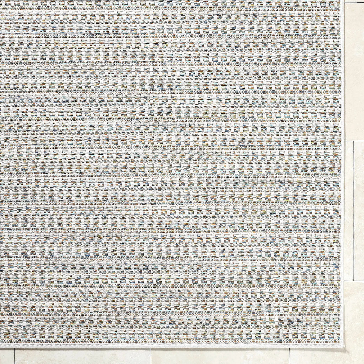Ataret Ivory Outdoor Area Rug by Boutique Rugs