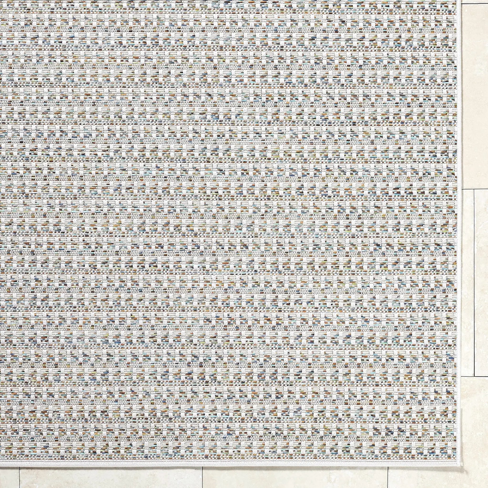 Ataret Ivory Outdoor Area Rug by Boutique Rugs
