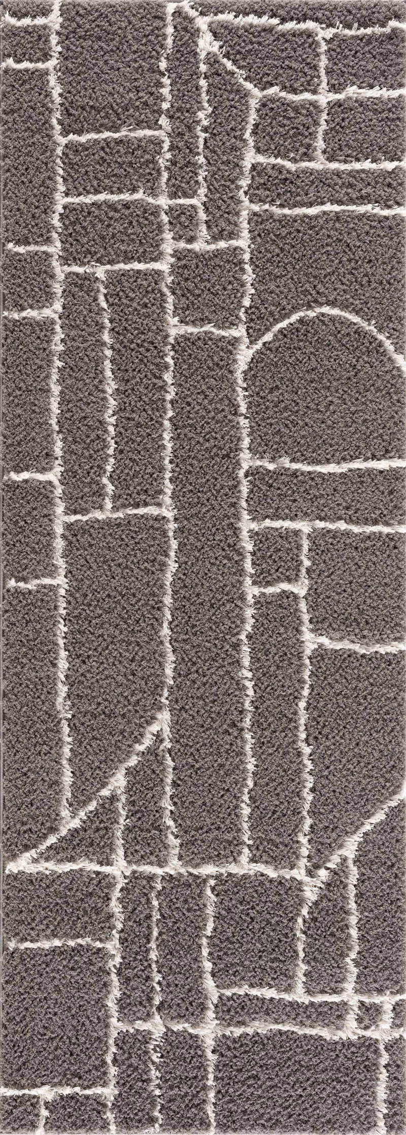 Andia Charcoal Area Rug - Clearance by Boutique Rugs