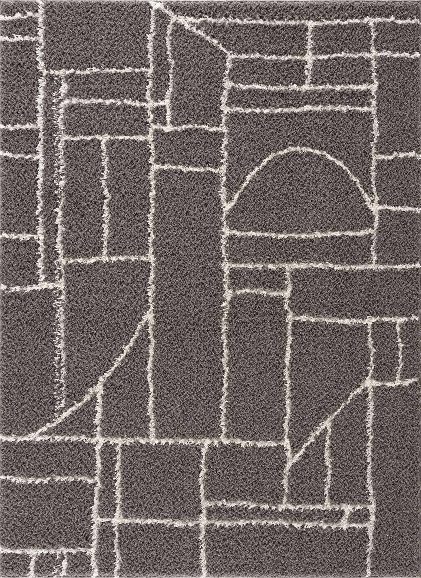 Andia Charcoal Area Rug - Clearance by Boutique Rugs