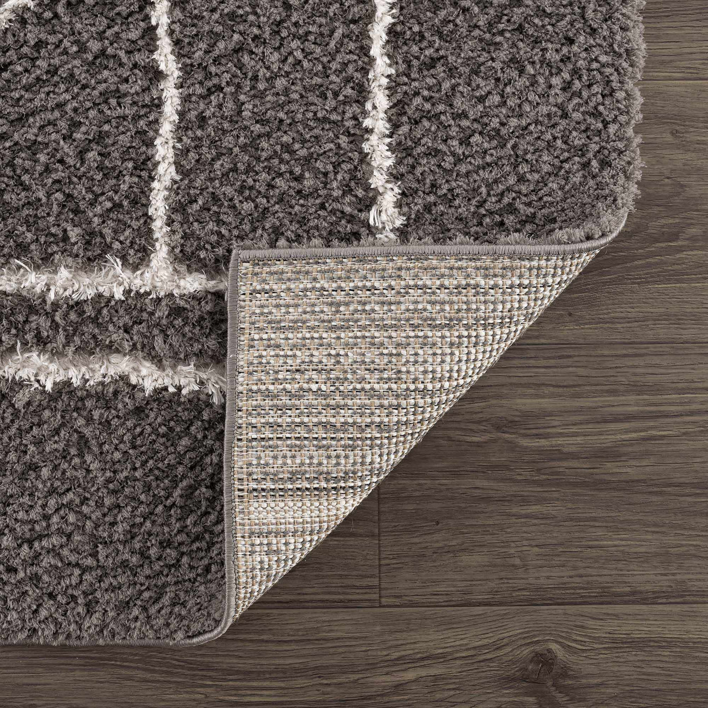 Andia Charcoal Area Rug - Clearance by Boutique Rugs