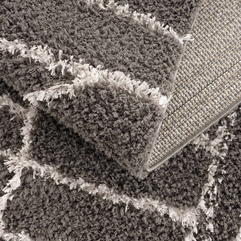 Andia Charcoal Area Rug - Clearance by Boutique Rugs