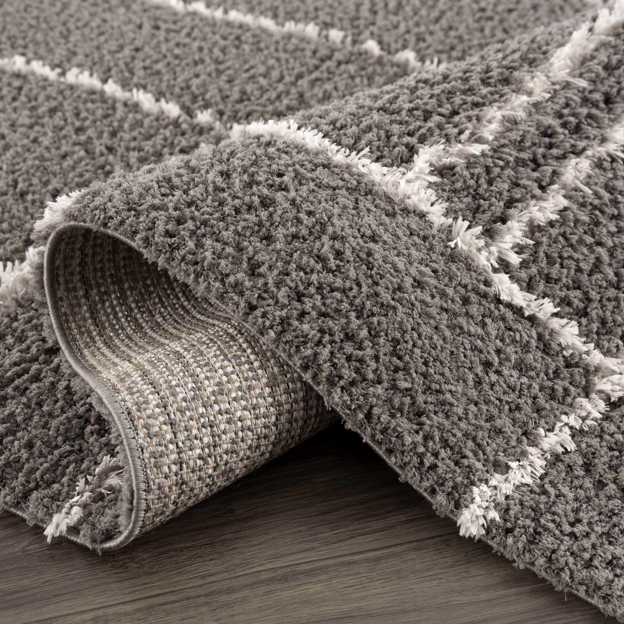 Andia Charcoal Area Rug - Clearance by Boutique Rugs