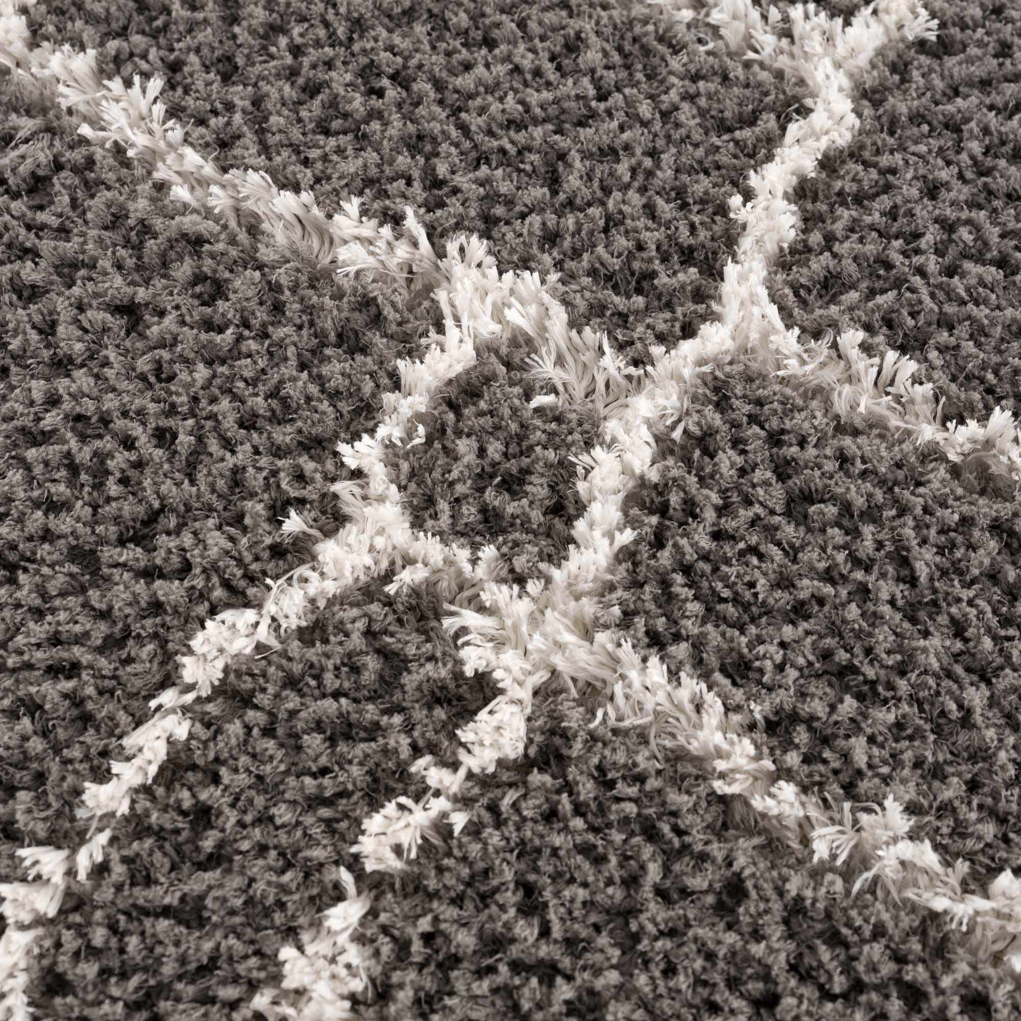 Andia Charcoal Area Rug - Clearance by Boutique Rugs