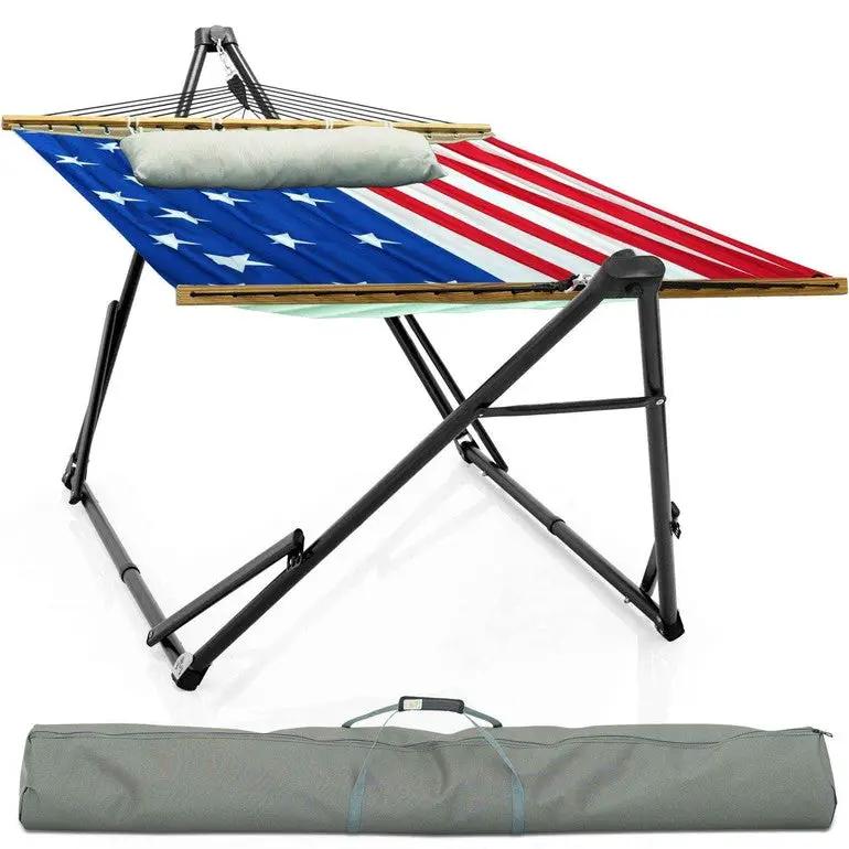Tranquillo Unity Canvas Hammock Stand for Ultimate Relaxation by Megsu