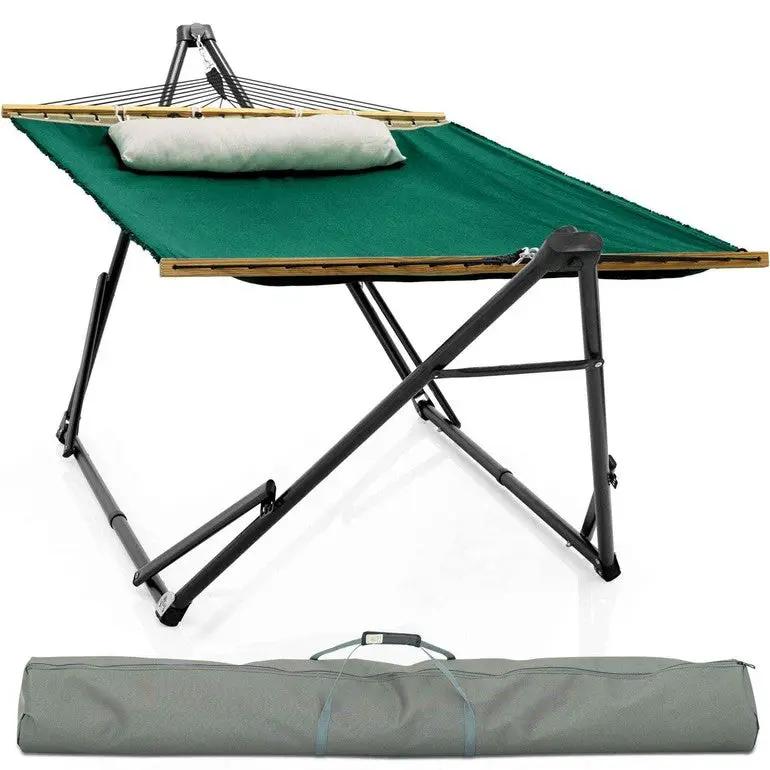 Tranquillo Unity Canvas Hammock Stand for Ultimate Relaxation by Megsu