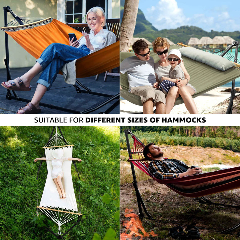 Tranquillo Unity Canvas Hammock Stand for Ultimate Relaxation by Megsu