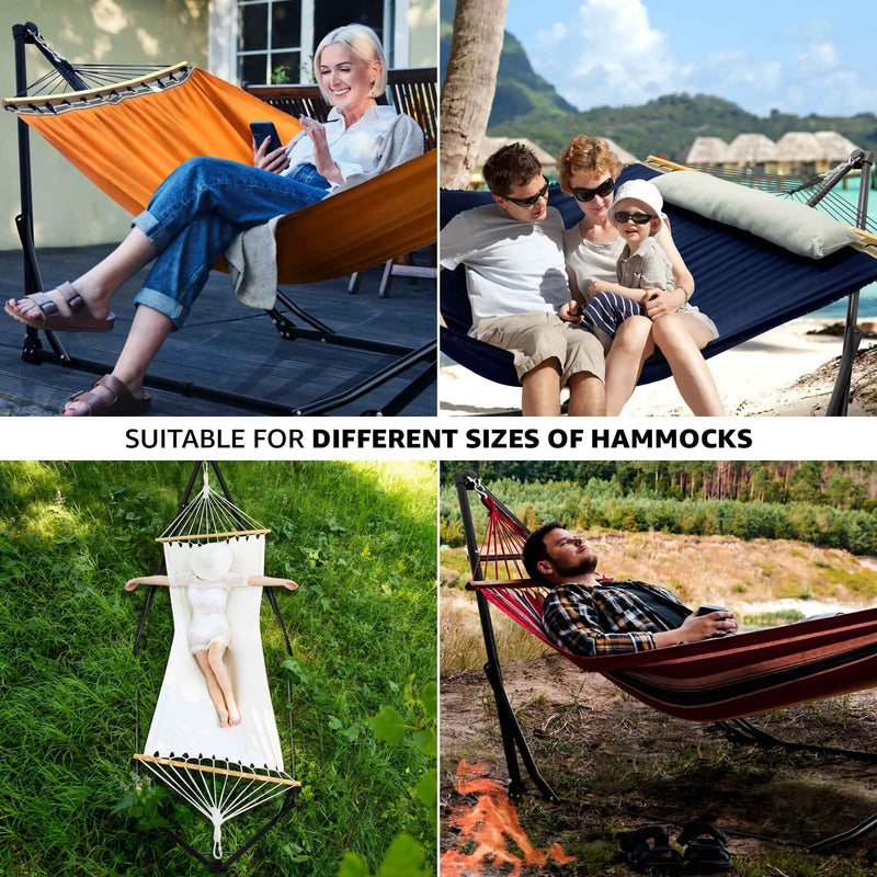 Tranquillo Unity Canvas Hammock Stand for Ultimate Relaxation by Megsu