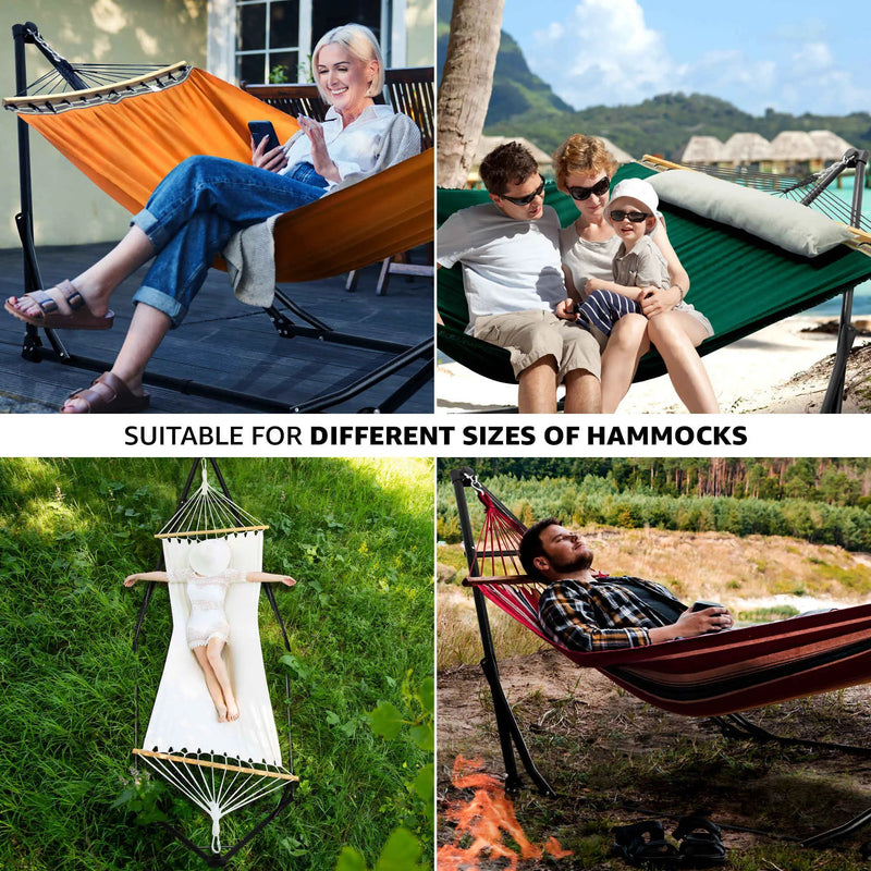 Tranquillo Unity Canvas Hammock Stand for Ultimate Relaxation by Megsu