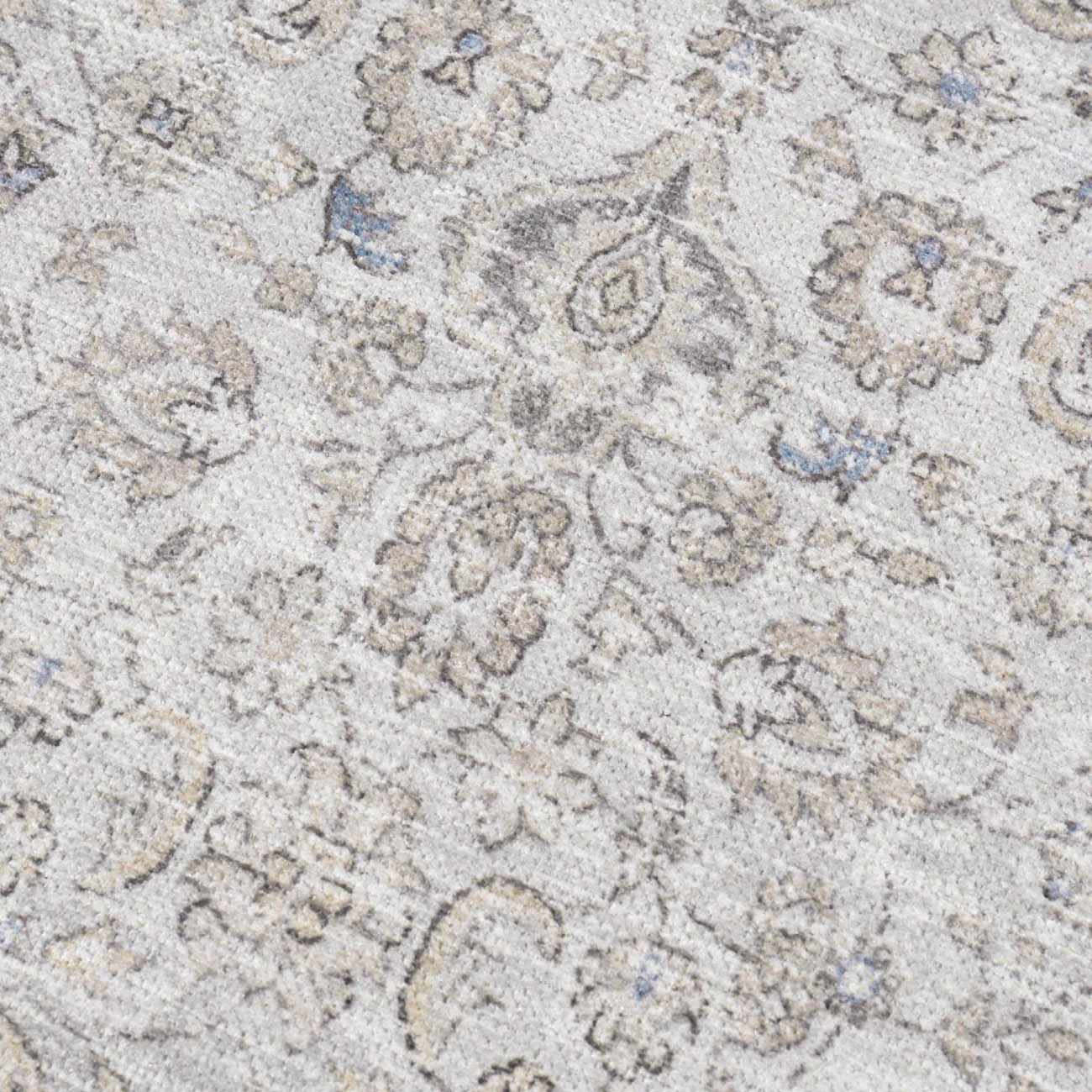 Cream Holi-2301 Washable Area Rug by Boutique Rugs