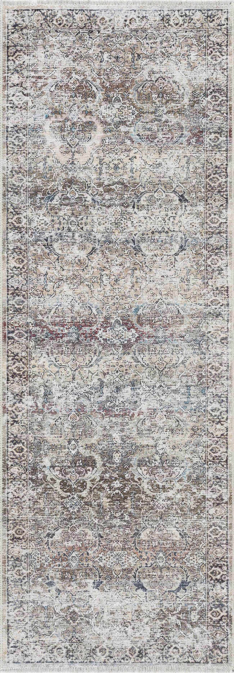 Olive Holi-2304 Washable Area Rug by Boutique Rugs